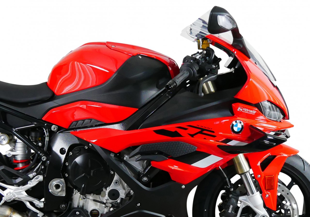 Szyba motocyklowa MRA BMW S1000 RR 2023-2024, forma R, bezbarwna