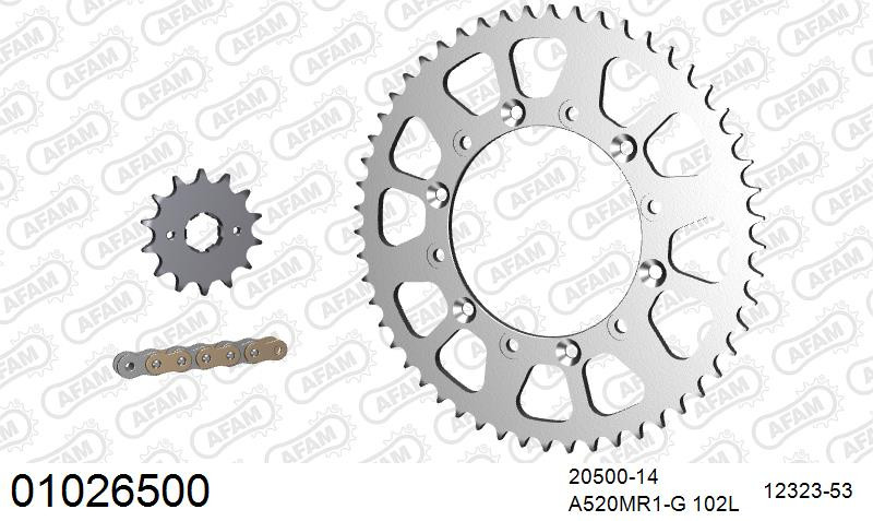 Zestaw napędowy AFAM do HONDA XL 250 S Z,A,B