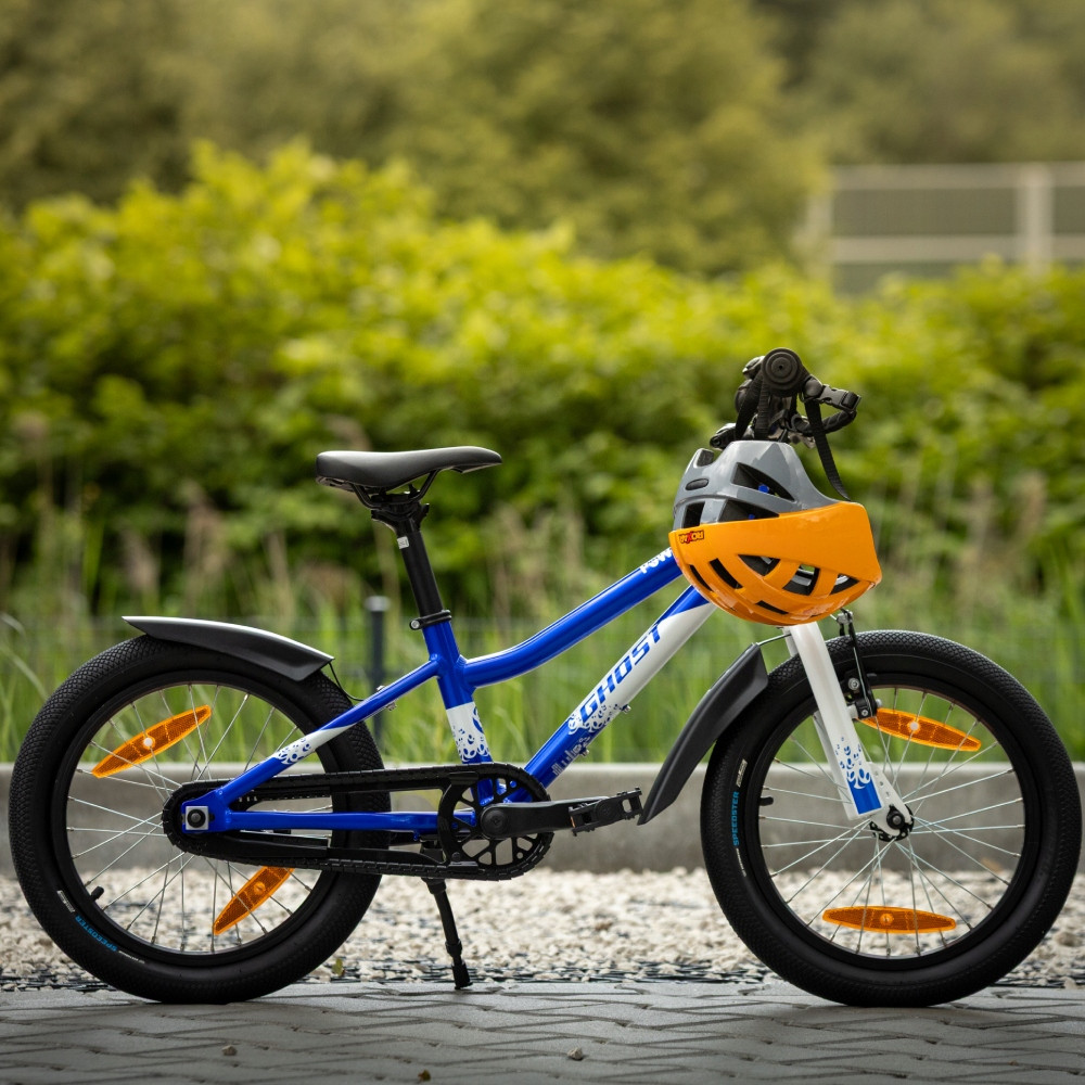 Kask rowerowy dziecięcy ROXAR KID pomarańczowy