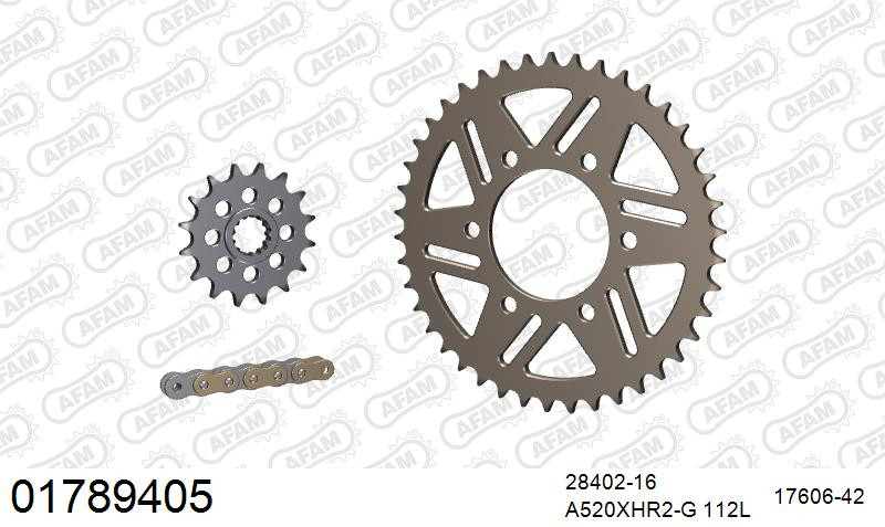 Zestaw napędowy AFAM do KAWASAKI Z 1000 A1,A2,A3,A6F