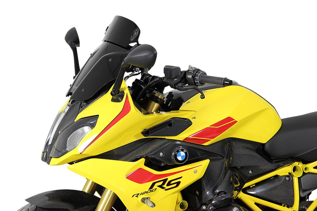 Szyba motocyklowa MRA BMW R 1200 RS R12WR 2015-, forma MXC, czarna