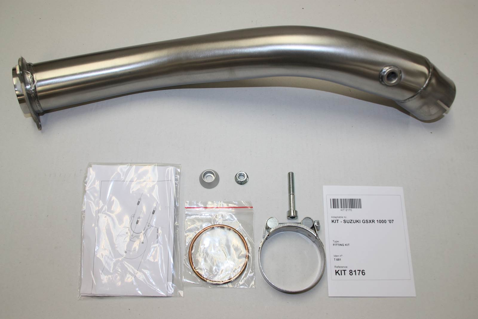 Tłumik IXIL SUZUKI GSX 1000 R 07-08 (WVCL) typ SOVE (waga: 3000g, długość: 423 mm., materiał: Inox AISI304, kolor: Black painted