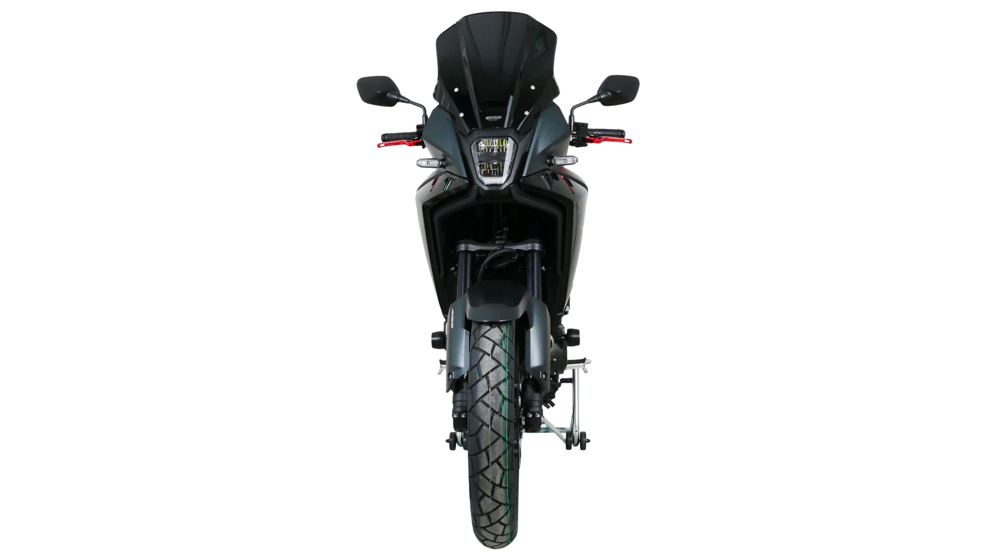 Szyba motocyklowa MRA HONDA NX 500 2024-, forma T, czarna