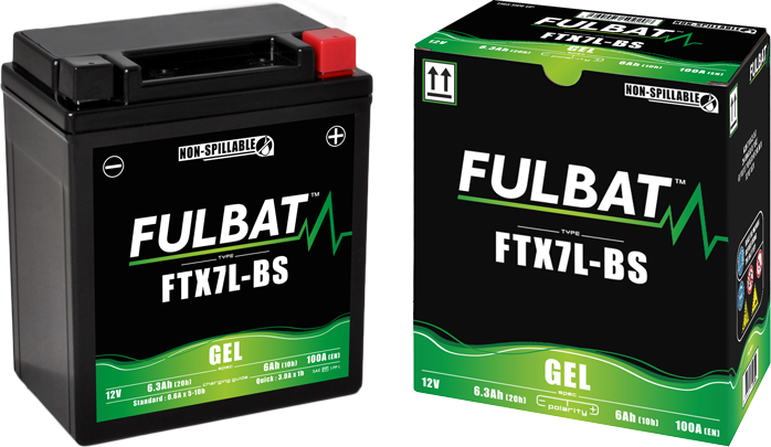 Akumulator FULBAT FUL GEL - FTX7L-BS / YTX7L-BS (Żelowy, bezobsługowy)