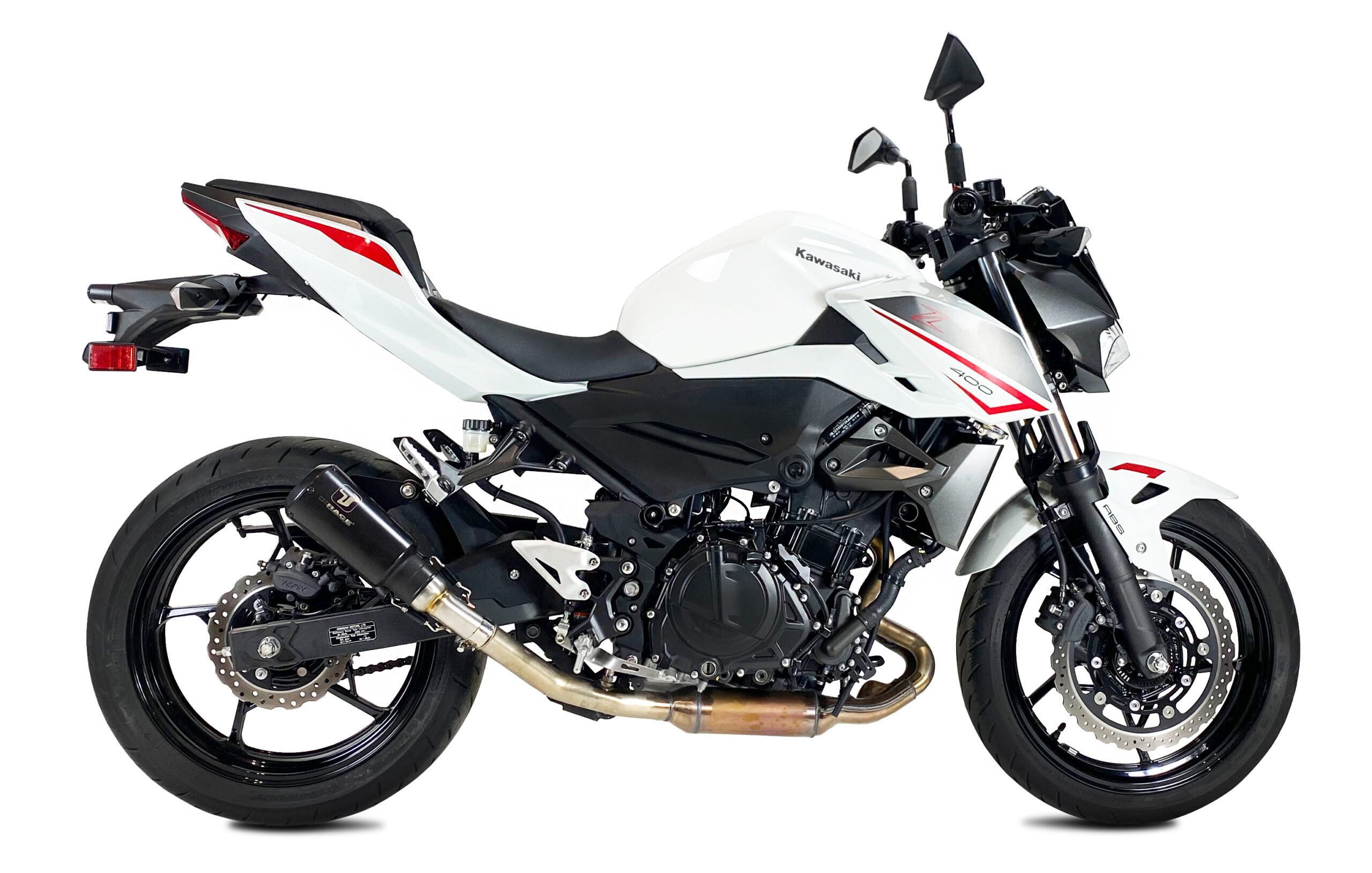 Tłumik IXRACE KAWASAKI Z 400 19-23 (ER400D/F) typ MK2B MK2 SERIES BLACK