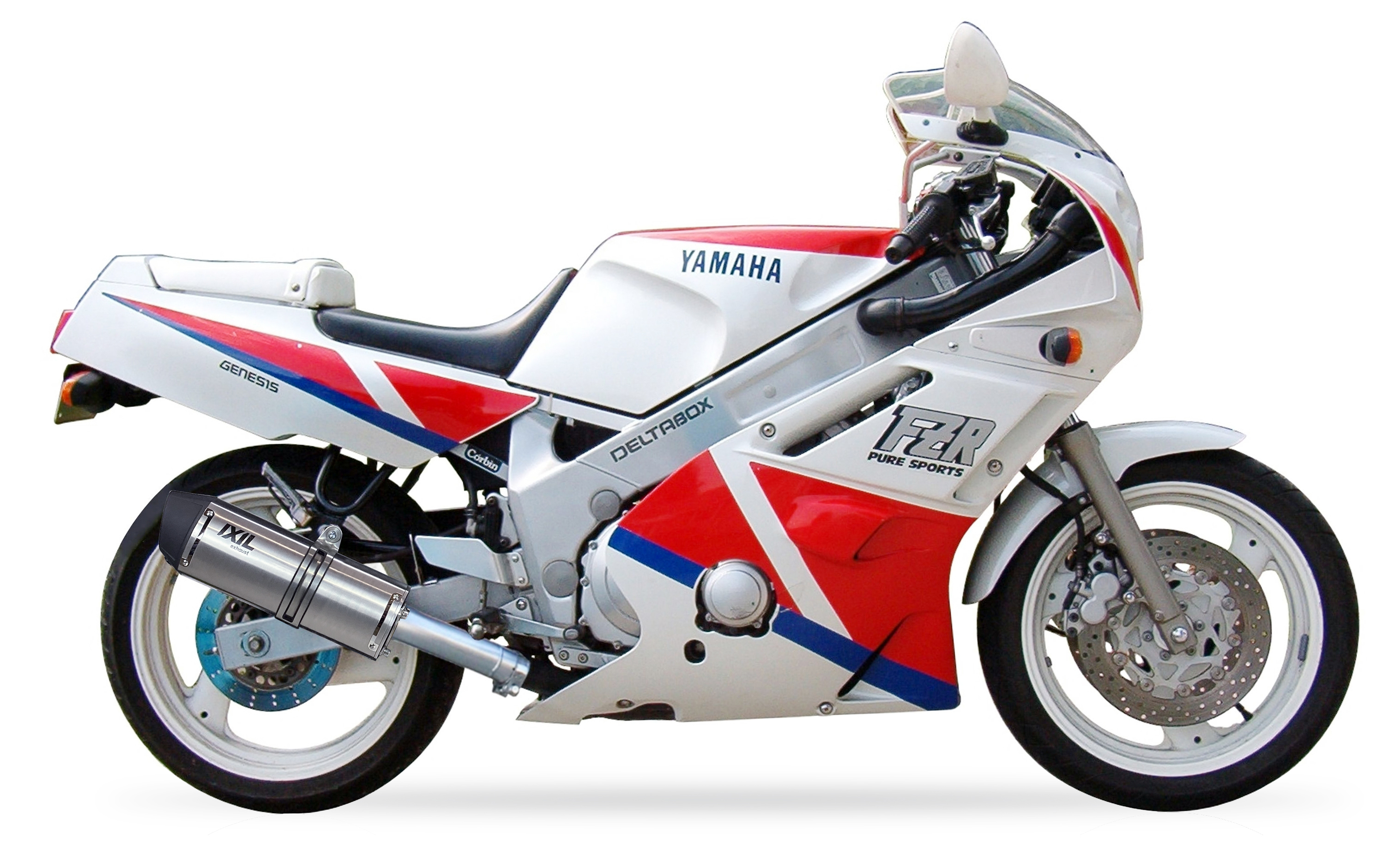 Tłumik IXIL YAMAHA FZR 600 R 94-95 (4JHS) typ SOVE (waga: 3000g, długość: 423 mm., materiał: Inox AISI304, kolor: Black painted)