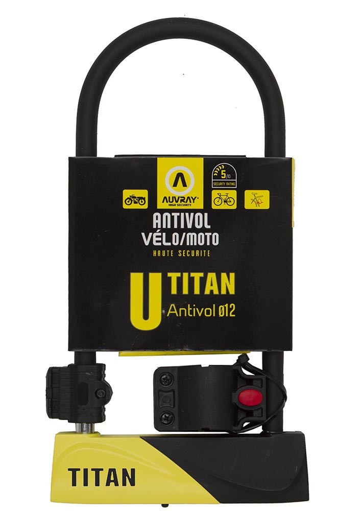 AUVRAY zapięcie U-LOCK TITAN 320 z uchwytem - 165 x 320mm
