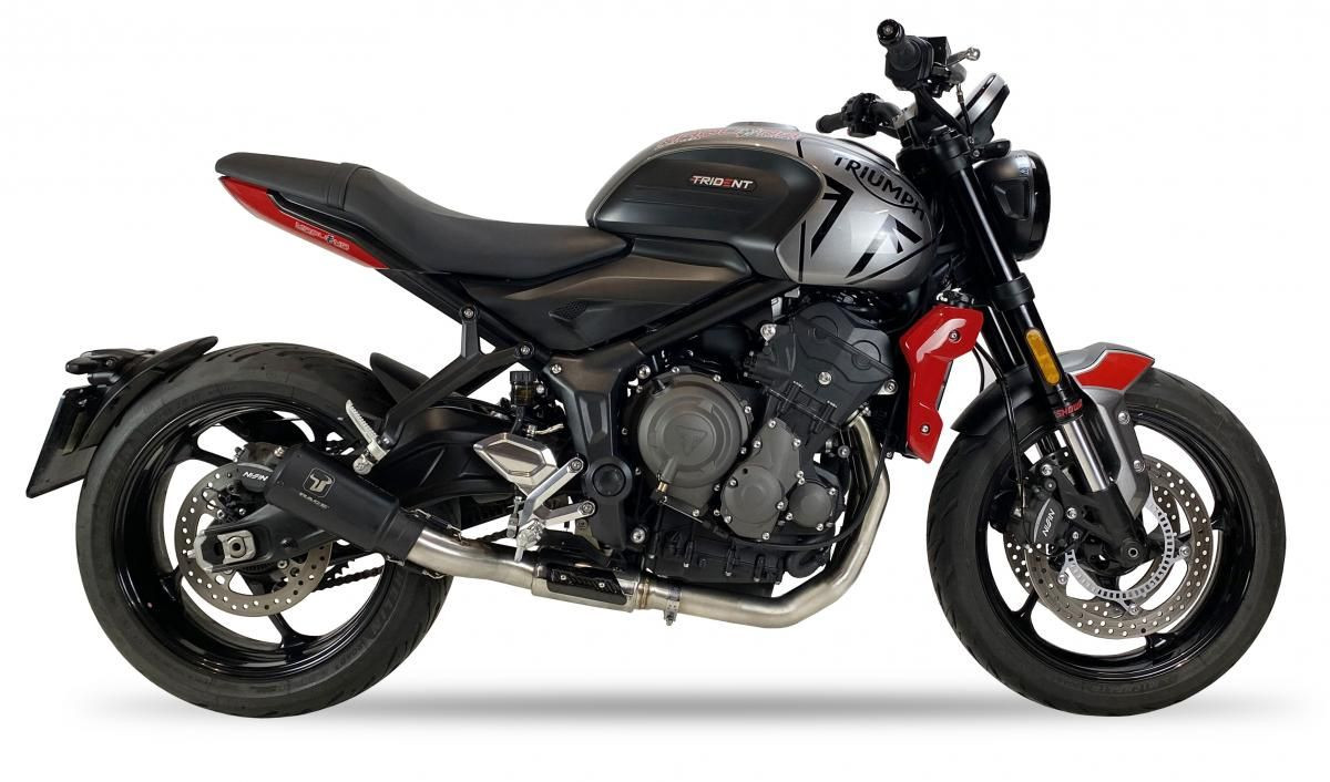 Tłumik IXRACE TRIUMPH TRIDENT 660 21-22 (L101 L101R) FULL SYSTEM typ MK2B MK2 SERIES BLACK