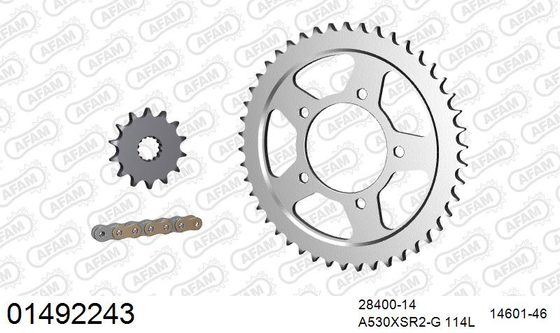 Zestaw napędowy AFAM do SUZUKI GSX-R 1100 J