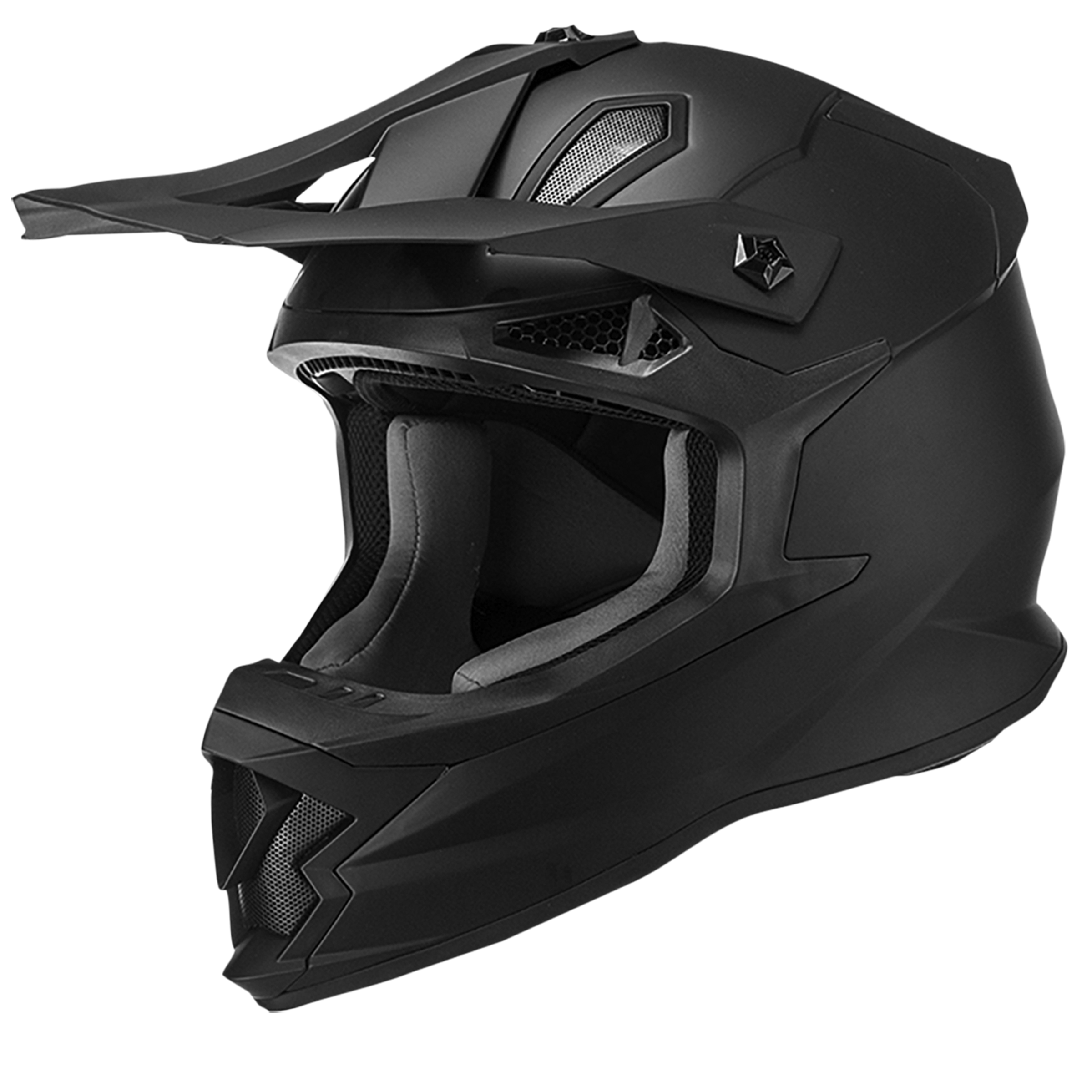 Kask motocyklowy ROCC 800 czarny mat