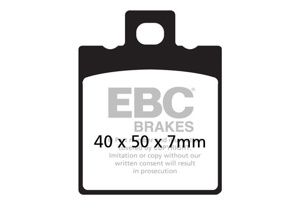 EBC Brakes Klocki hamulcowe EBC FA047HH wzmacniane (kpl. na 1 tarcze)