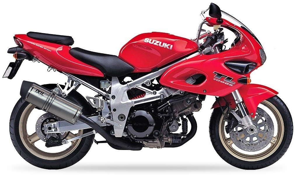 Tłumik prawy IXIL SUZUKI TL1000S 97-01 (AG) typ SOVE (waga: 3000g, długość: 423 mm.) SLI