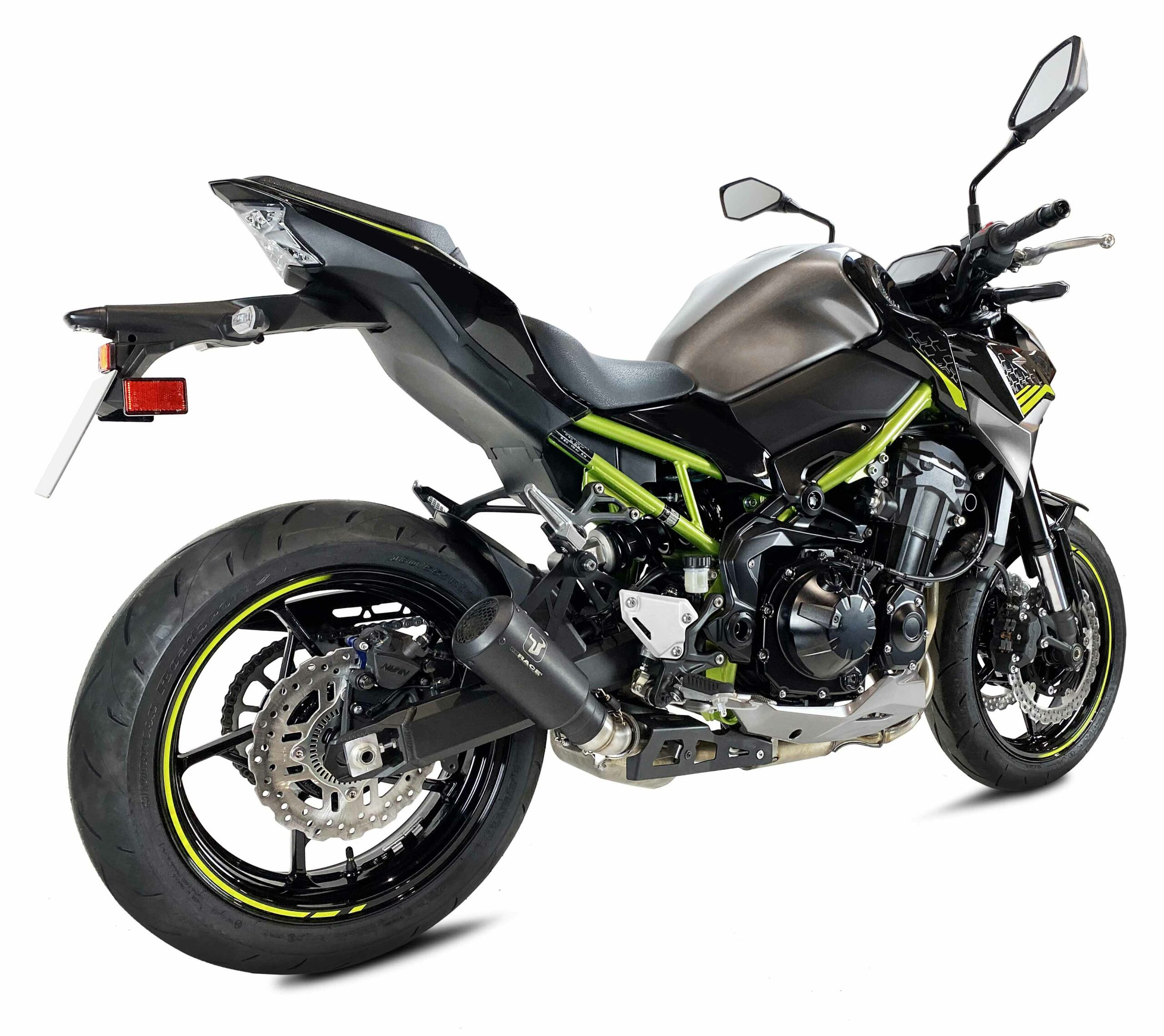 Tłumik IXRACE KAWASAKI Z 900 (92 kW) 20-22 (ZR900F) typ MK2B MK2 SERIES BLACK (Homologacja)