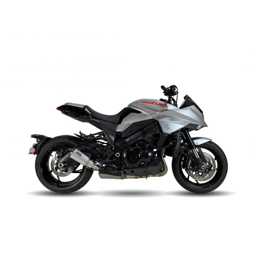 Tłumik IXIL SUZUKI GSX 1000 S - GT 21-22 (WEK0) typ RC (waga: 800g, długość: 230 mm., materiał: Inox AISI304, kolor: Bright resi