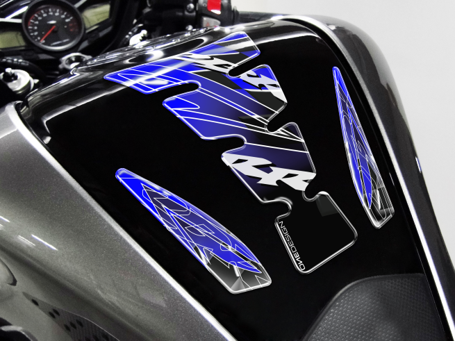 ONEDESIGN Tankpad Spirit shape Limited Edition logo CBR niebieski