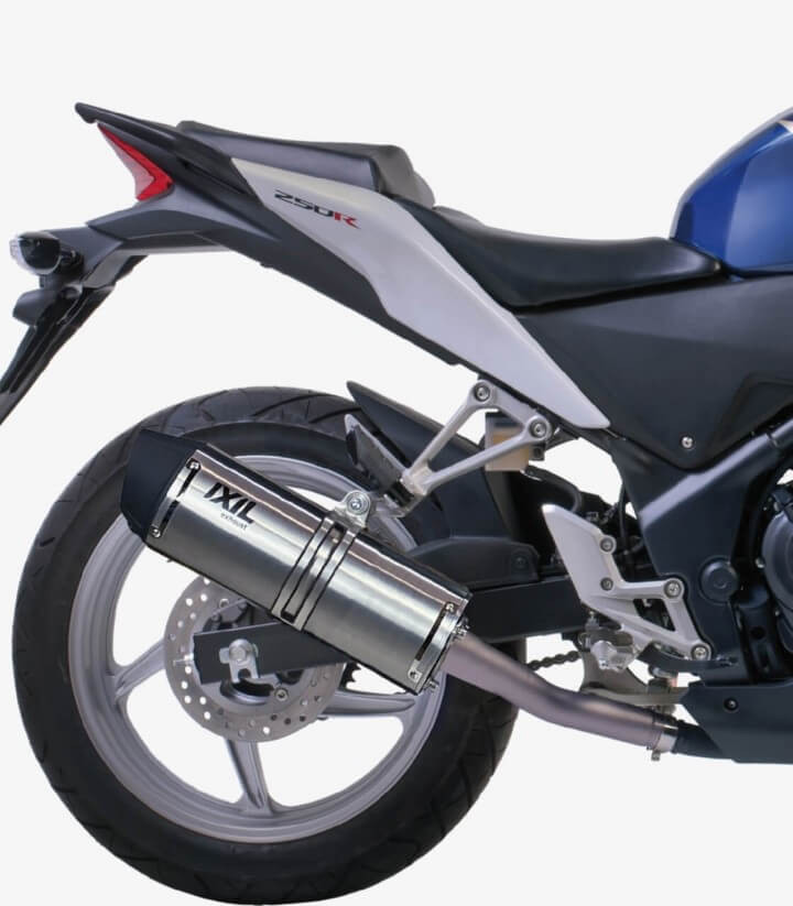 Tłumik IXIL HONDA CBR 250 R 11-14, typ SOVE (waga 3000 Gr., długość 423 mm., materiał Inox AISI304, kolor Matt polished) FULL SY