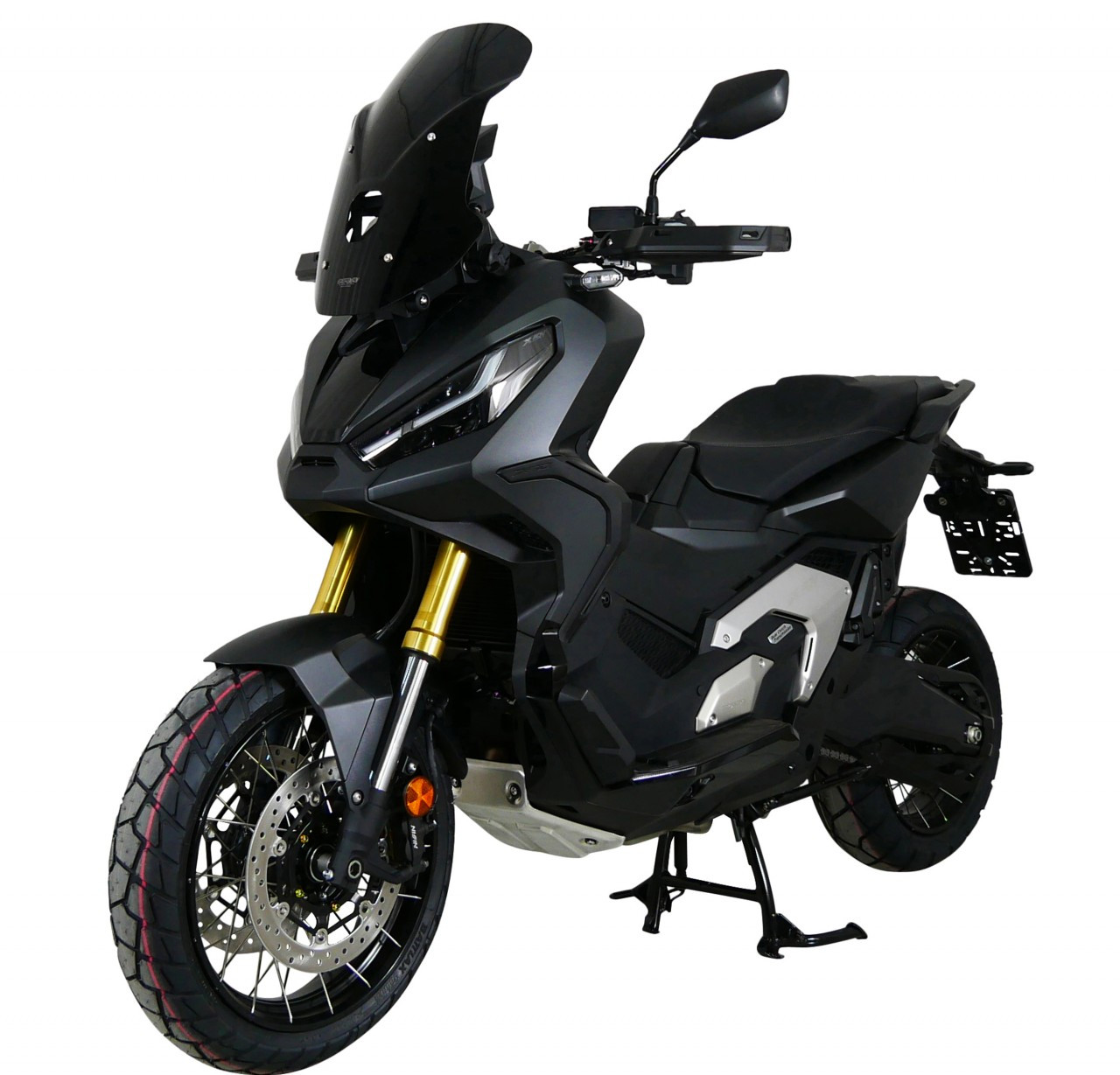 Szyba motocyklowa MRA HONDA X-ADV 750 RC 95 2021-, forma TM, czarna