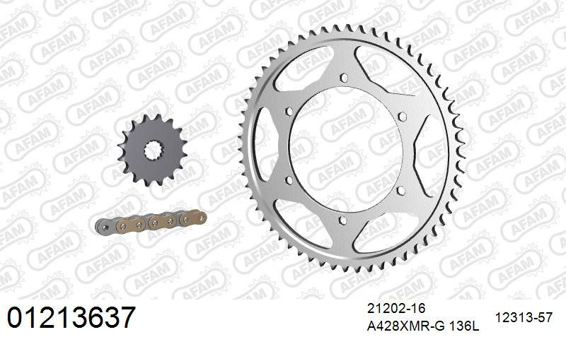 Zestaw napędowy AFAM do YAMAHA TDR 125 R