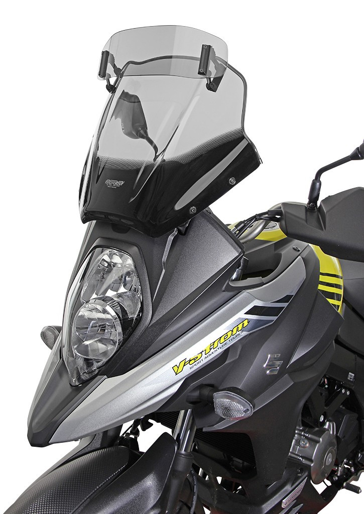 Szyba motocyklowa MRA SUZUKI DL 650 V-STROM WC70/WC71 2017-, forma VT, przyciemniana
