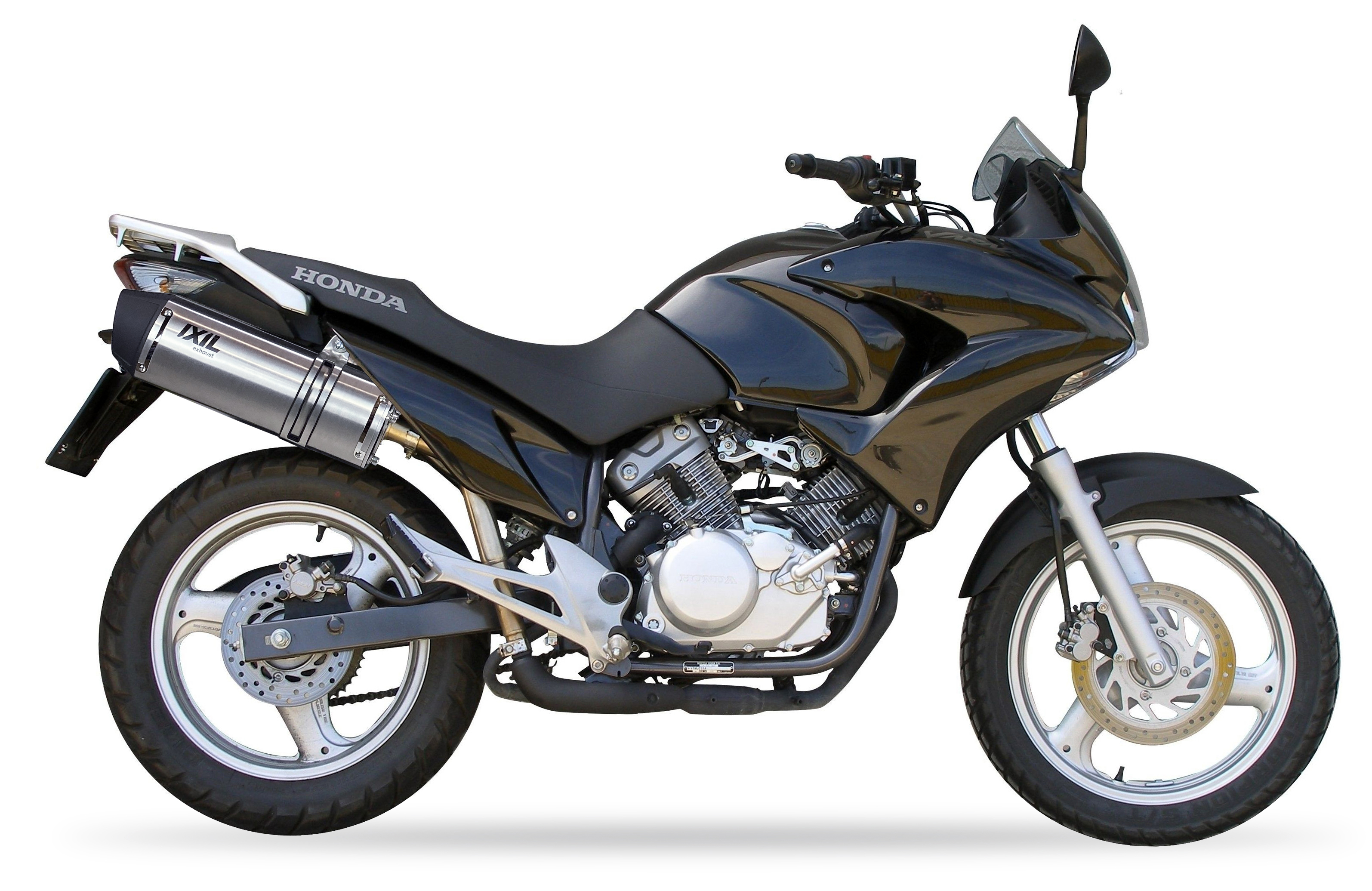 Tłumik IXIL HONDA XL 125 V VARADERO 04-15 (JC32) typ SOVE (waga: 3000g, długość: 423 mm., materiał: Inox AISI304, kolor: Black p