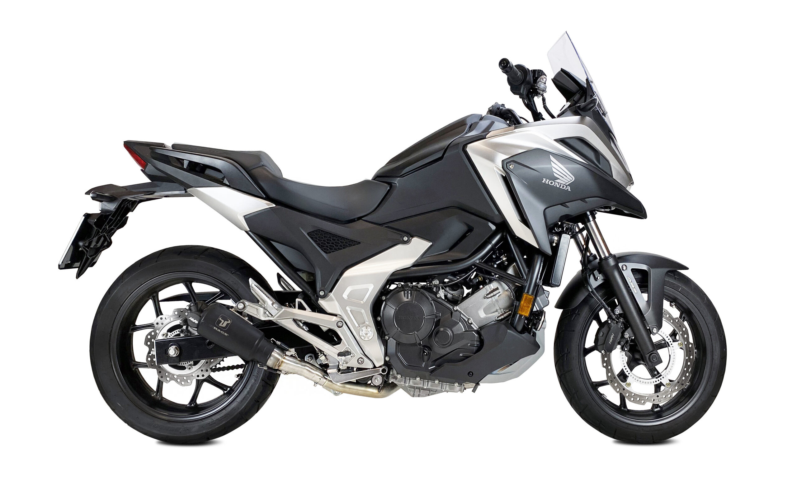 Tłumik IXRACE HONDA NC 750 X 21-23 (RH09) typ MK2B MK2 SERIES BLACK (Homologacja)
