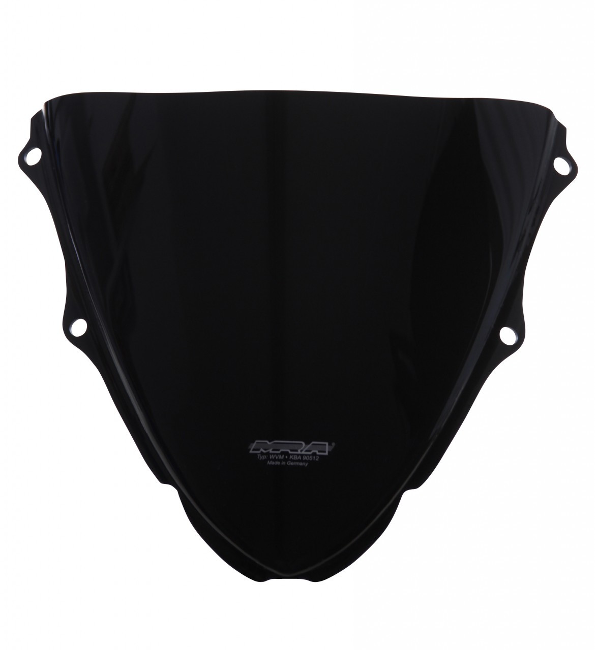 Szyba motocyklowa MRA HONDA CBR 1000 RR SC59 2008-2011, forma O, czarna