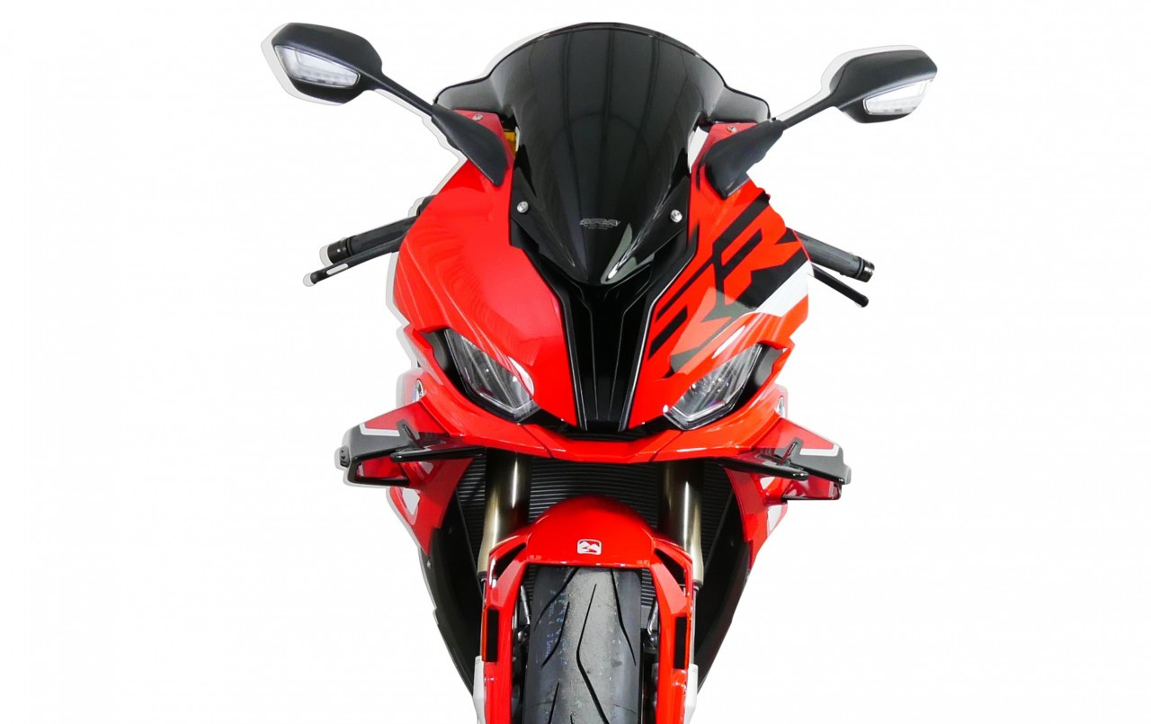 Szyba motocyklowa MRA BMW S1000 RR 2023-2024, forma SP, czarna