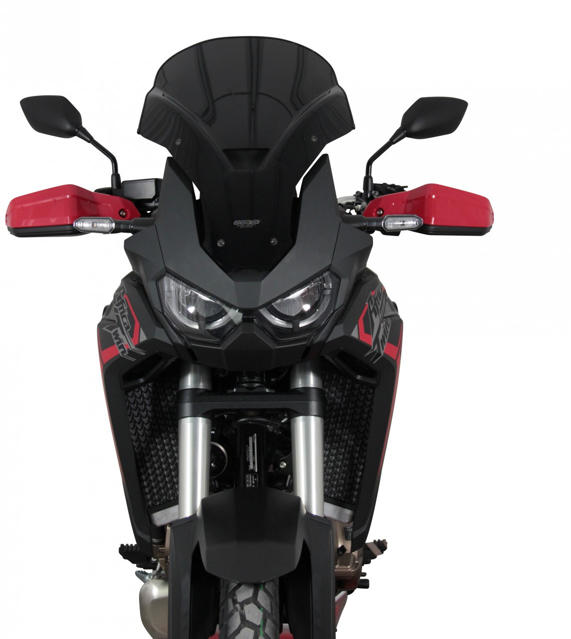 Szyba motocyklowa MRA HONDA CRF1100L AFRICA TWIN / DCT 2020-2023, forma TM, czarna