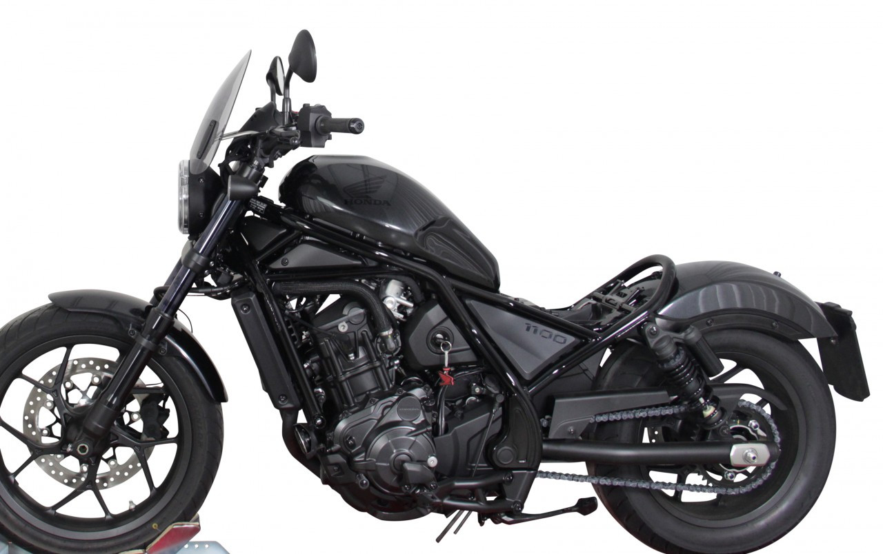 Szyba motocyklowa MRA HONDA CMX 1100 REBEL 2021-, forma NTM, przyciemniana