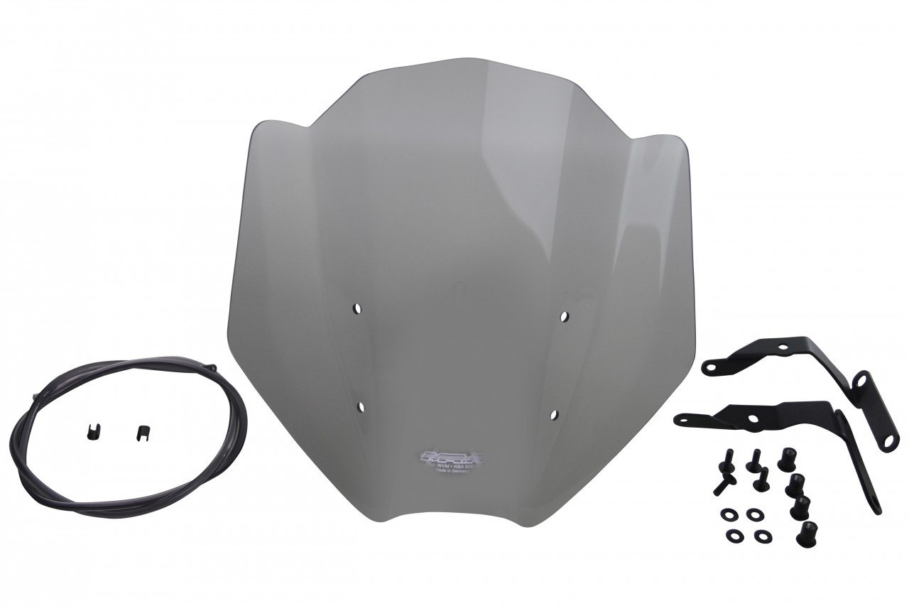 Szyba motocyklowa MRA HONDA CB 1000 R SC80 2018-2020, forma NSPM, przyciemniana