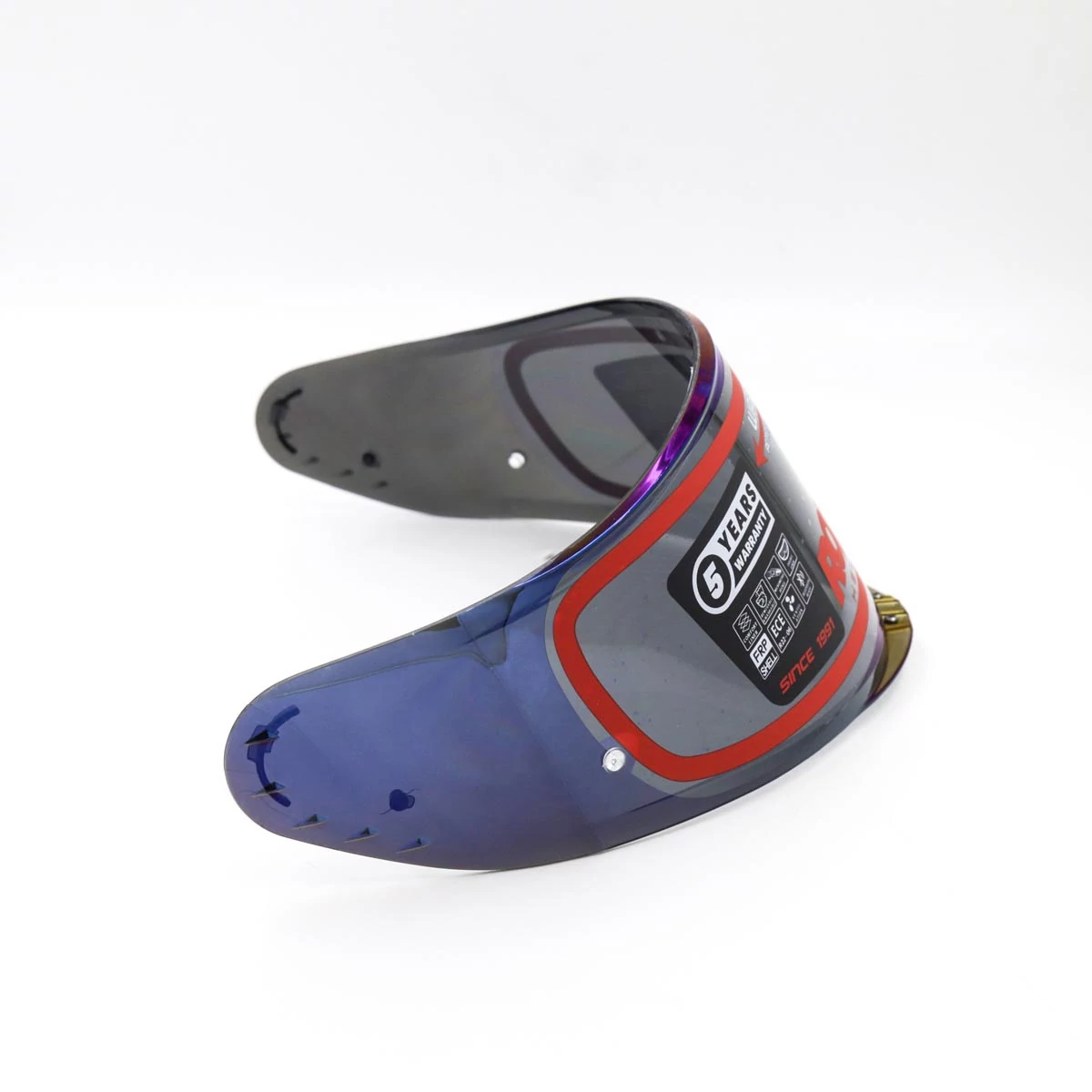 ROXAR HELMETS ROXAR Wizjer Bayamo EVO AS/PR Niebieski Irydowy