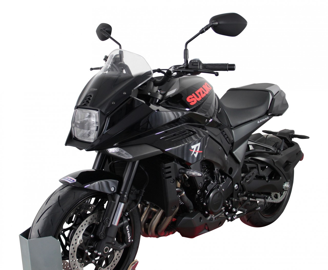 Szyba motocyklowa MRA SUZUKI GSX-S 1000 S KATANA 2019-, forma S, bezbarwna