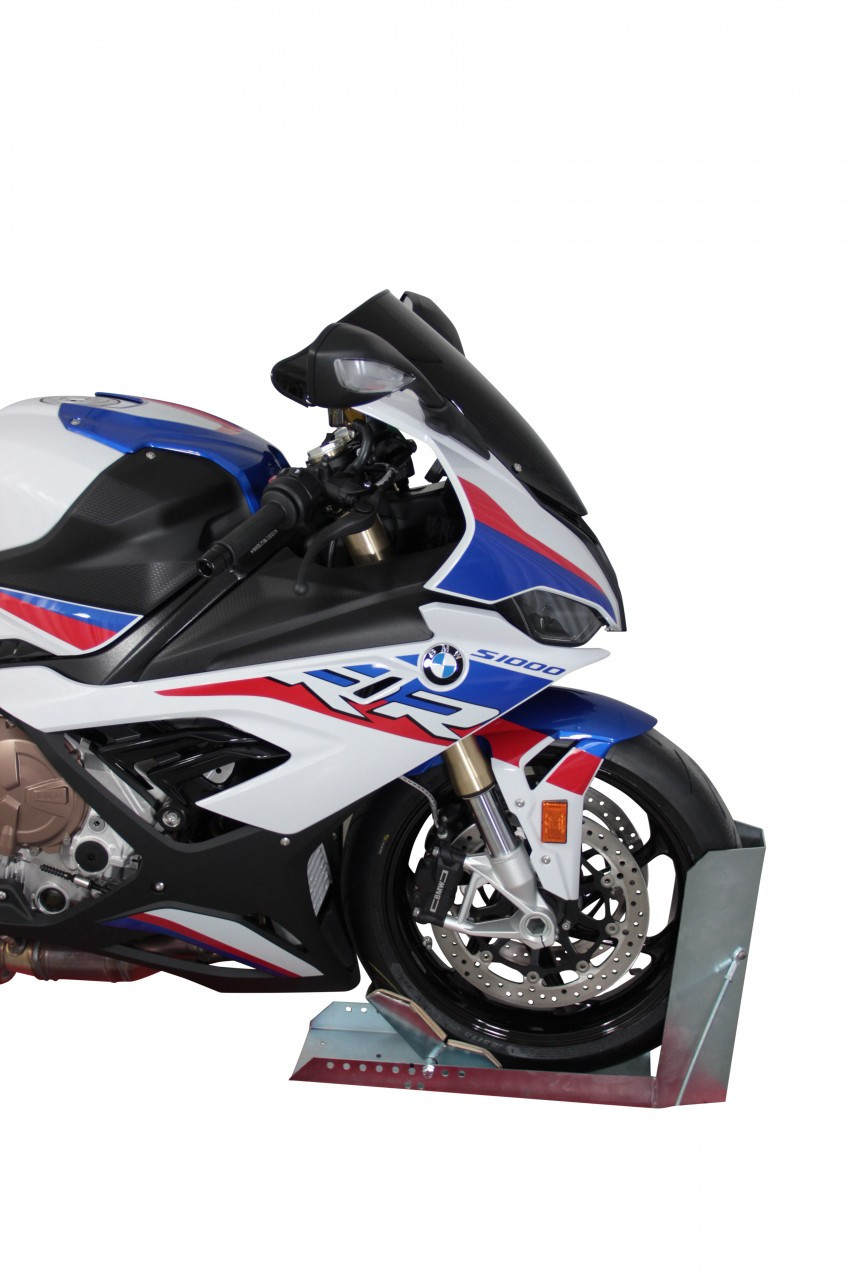 Szyba motocyklowa MRA BMW S1000 RR 2019-2022, forma O, czarna