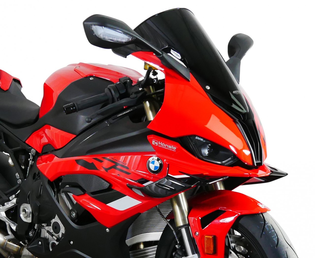 Szyba motocyklowa MRA BMW S1000 RR 2023-2024, forma R, czarna