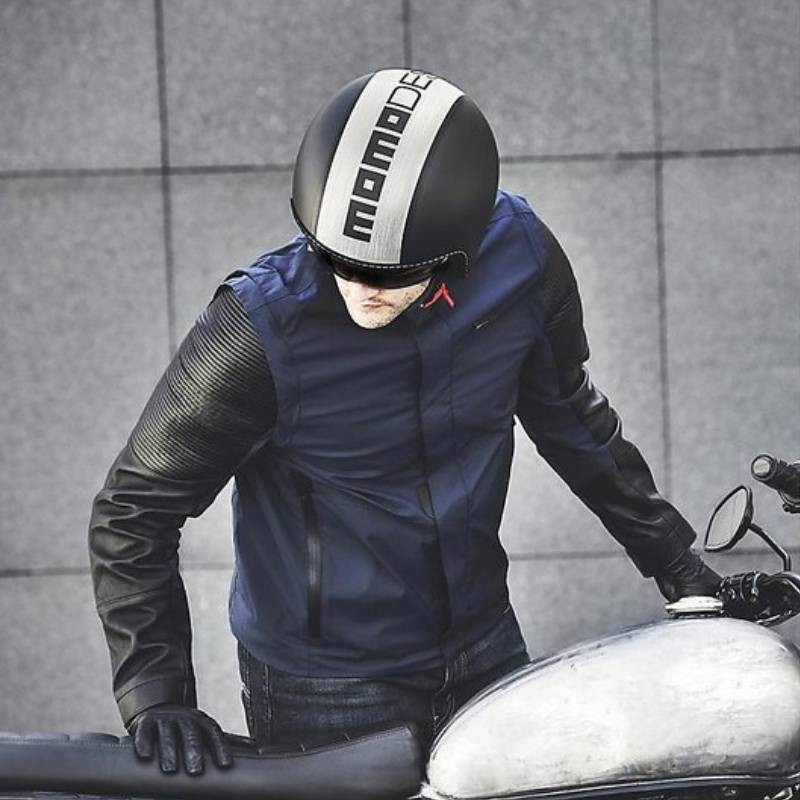 Kask motocyklowy JET MOMO BLADE Black Frost / Satin