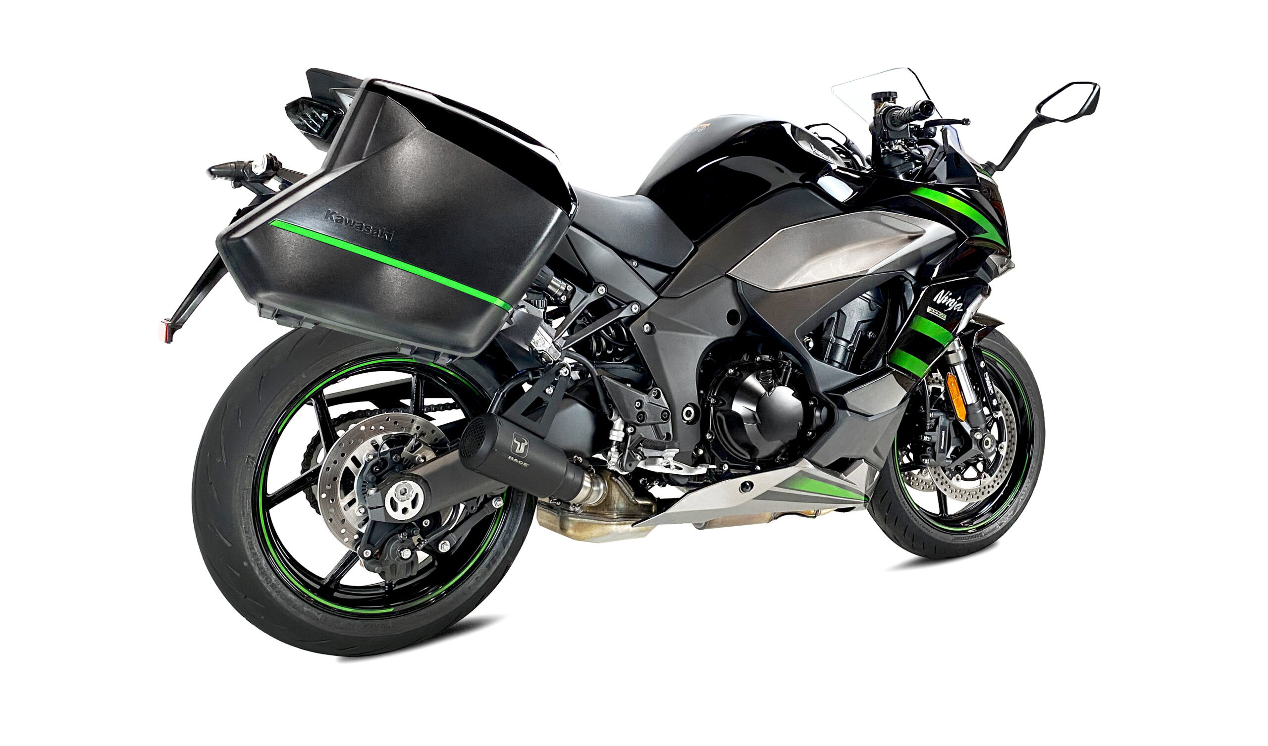Tłumik IXRACE KAWASAKI NINJA 1000 SX 20-22 (ZXT02K) typ MK2B MK2 SERIES BLACK (Homologacja)