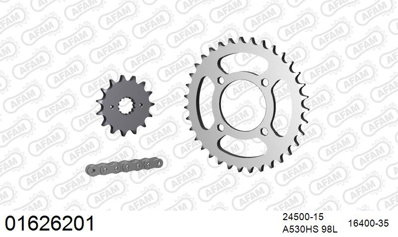 Zestaw napędowy AFAM do KAWASAKI Z 250 A3,A4,B2