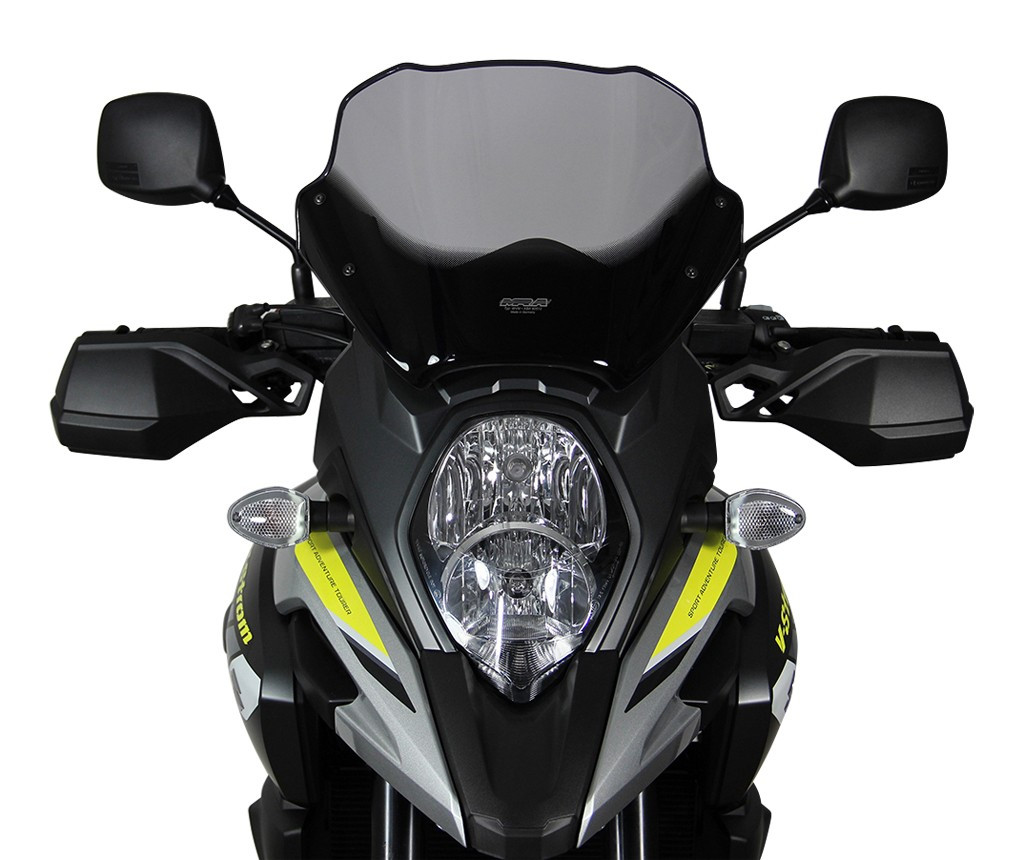 Szyba motocyklowa MRA SUZUKI DL 1000 V-STROM WDD0 2017-, forma T, czarna