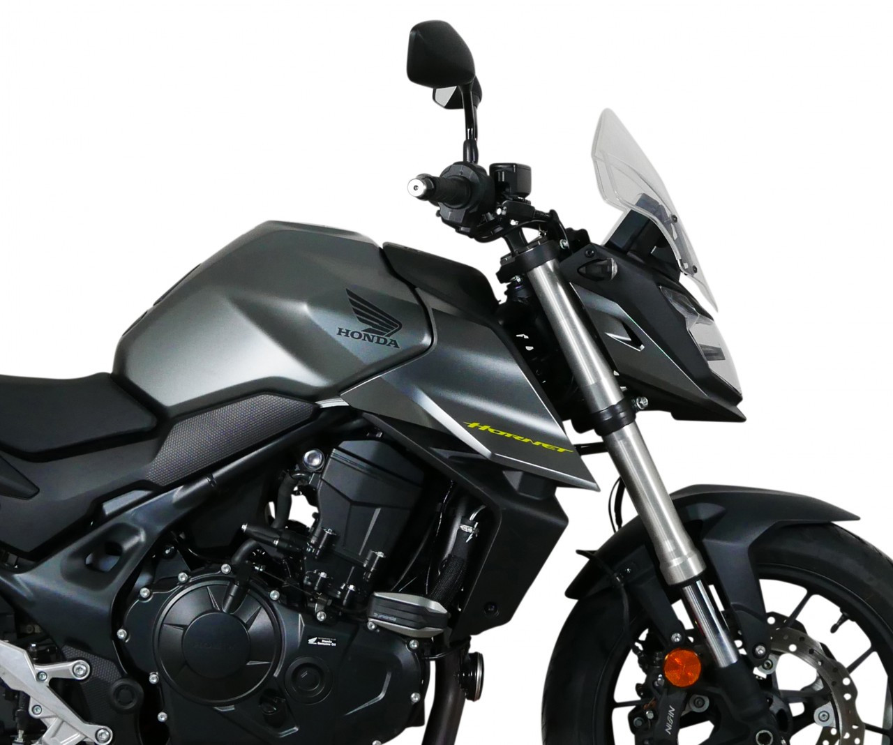 Szyba motocyklowa MRA HONDA CB 750 HORNET 2023-2024, forma NTM, bezbarwna