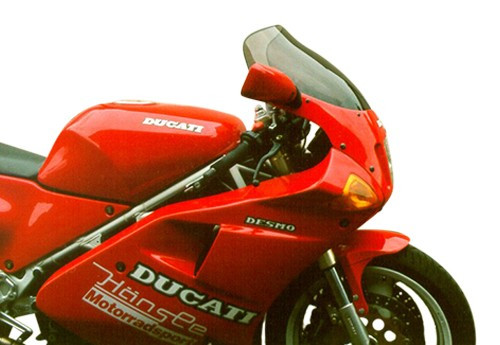 Szyba motocyklowa MRA OT DUCATI 851 851S3 1989-1991, forma SN, czarna
