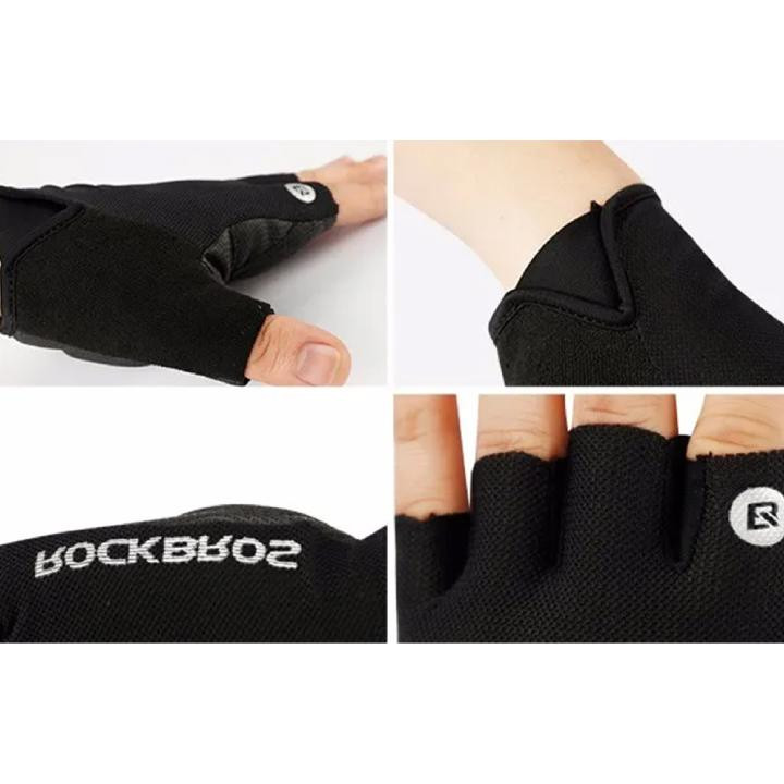 Rękawiczki rowerowe / sportowe ROCKBROS (S106BK) czarne