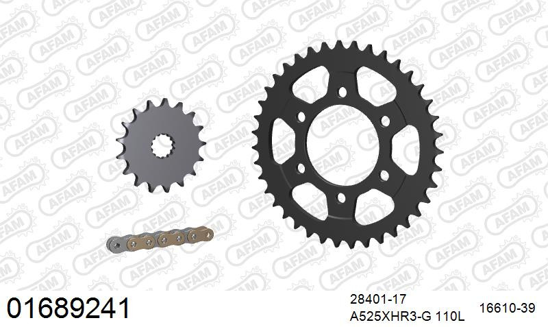 Zestaw napędowy AFAM do KAWASAKI Ninja ZX 10 R C1H,C2H
