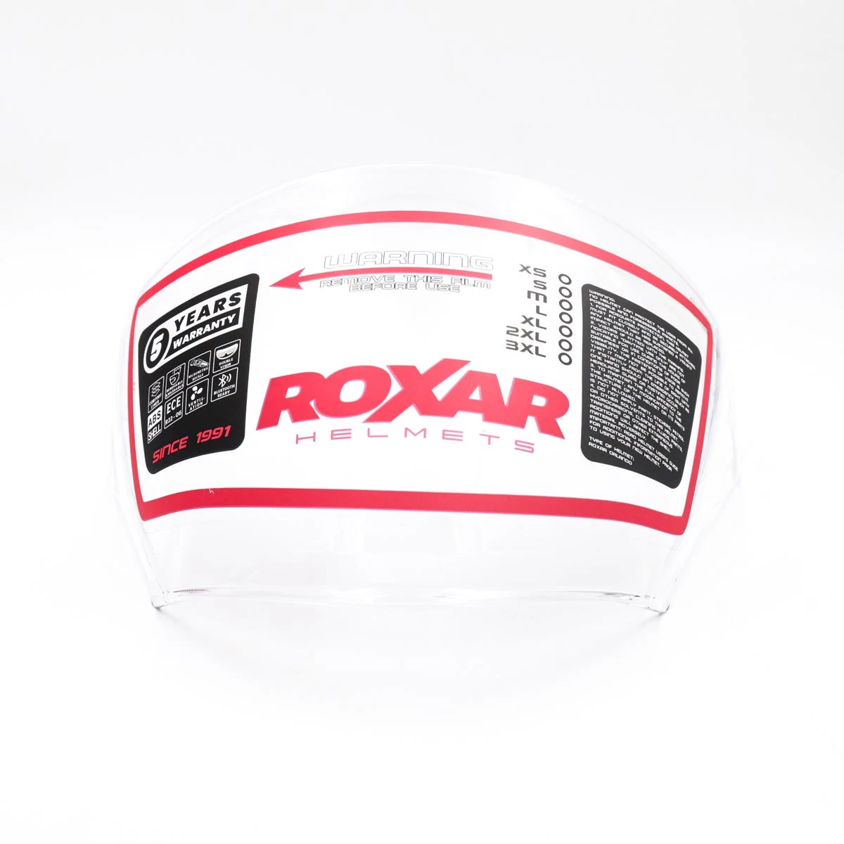 ROXAR HELMETS ROXAR Wizjer Orlando EVO AS Clear