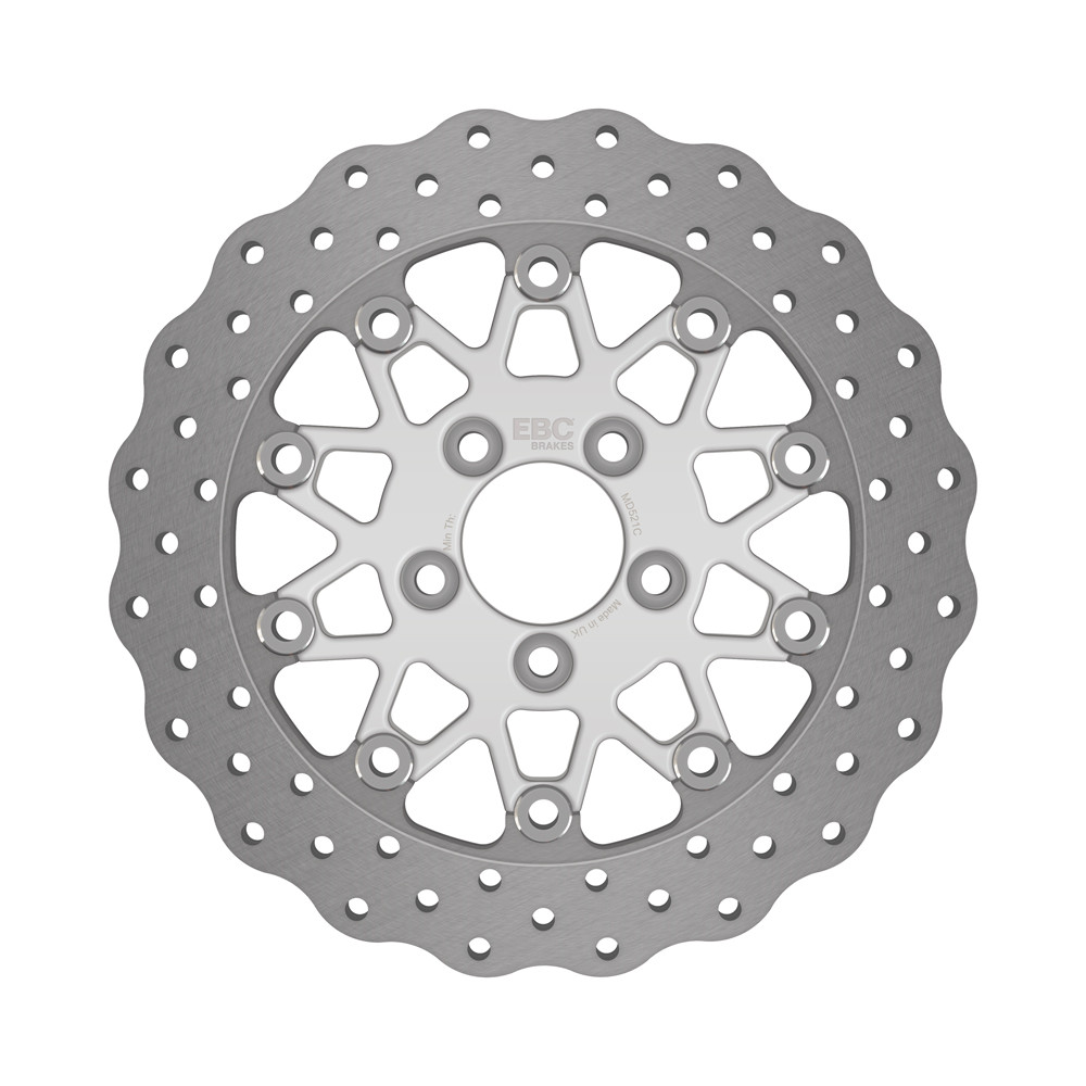 Tarcza hamulcowa do motocykli Harley Davidson EBC MD521C, konturowa