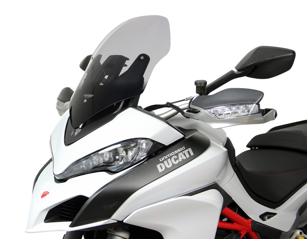 Szyba motocyklowa MRA DUCATI MULTISTRADA 1260 /S /PIKES PEAK AA 2018-2020, forma T, przyciemniana