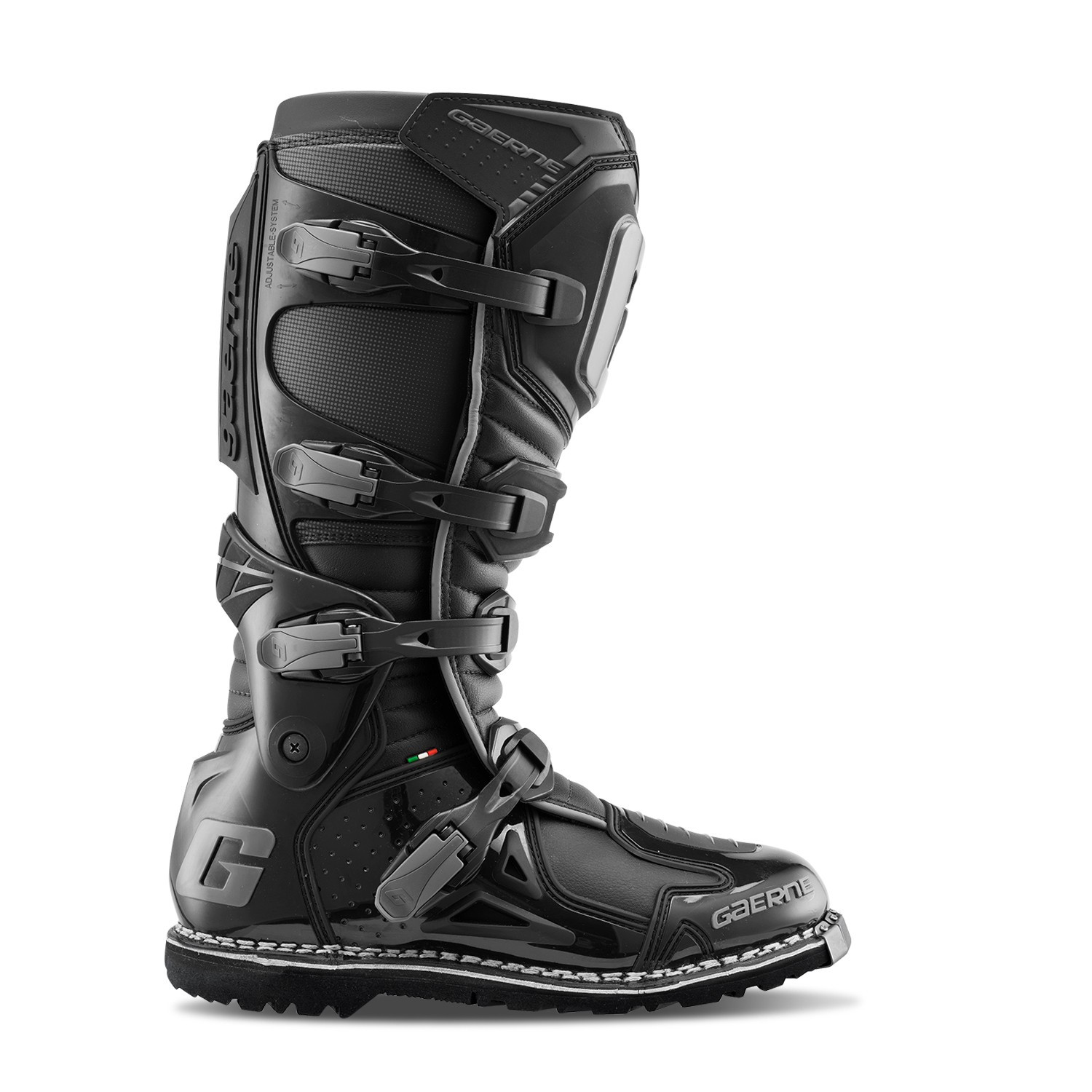 Buty motocyklowe GAERNE FASTBACK Endurance Enduro Midnight, czarne