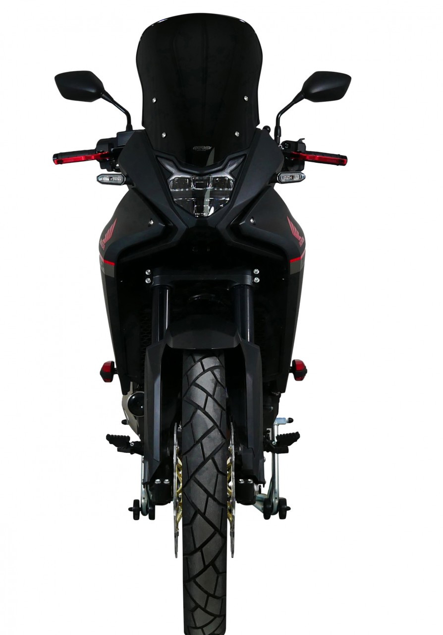 Szyba motocyklowa MRA HONDA XL 750 TRANSALP 2023-2024, forma TM, czarna