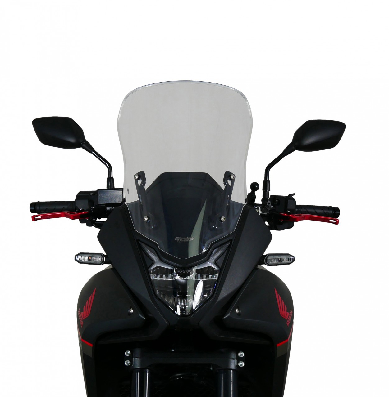 Szyba motocyklowa MRA HONDA XL 750 TRANSALP 2023-2024, forma TM, bezbarwna