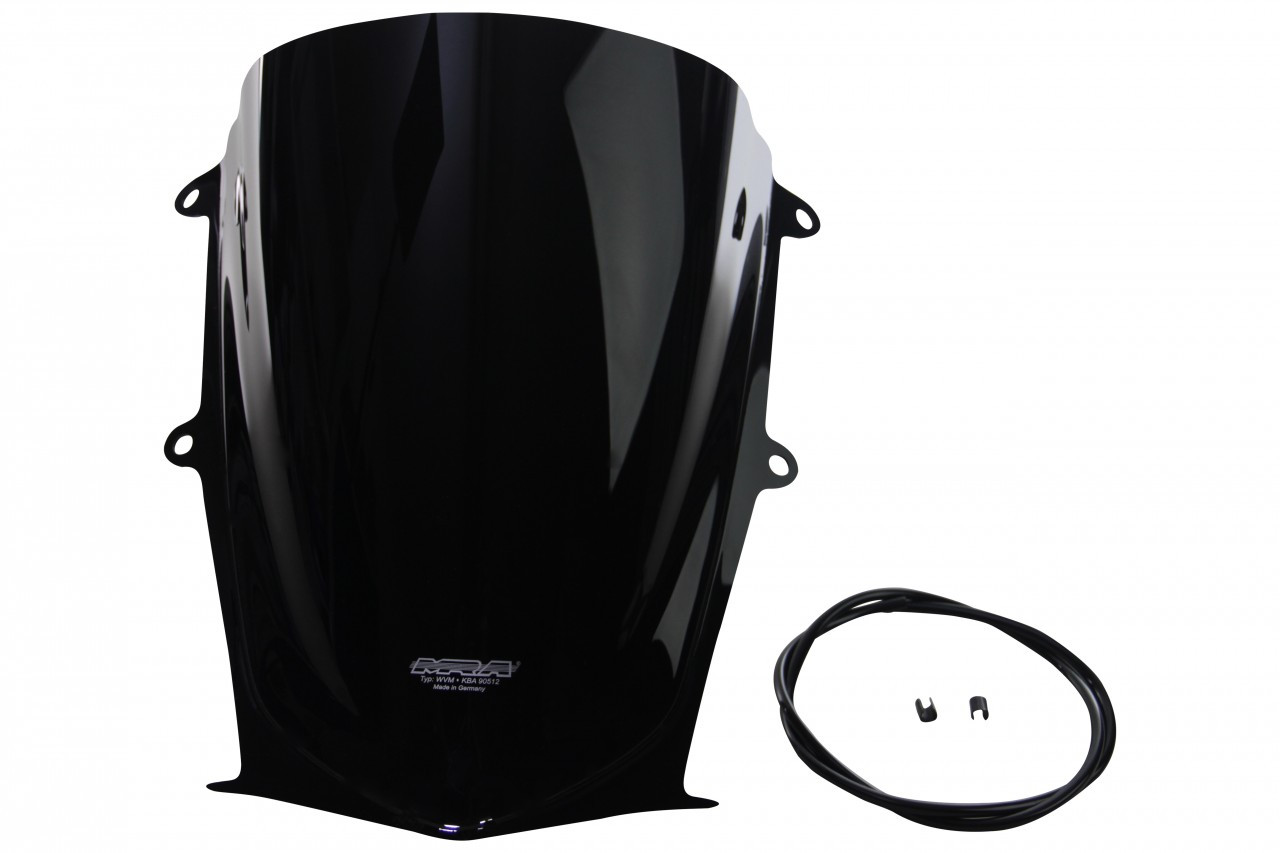 Szyba motocyklowa MRA YAMAHA YZF R 1 /M RN32/RN49 2015-2019, forma R, czarna