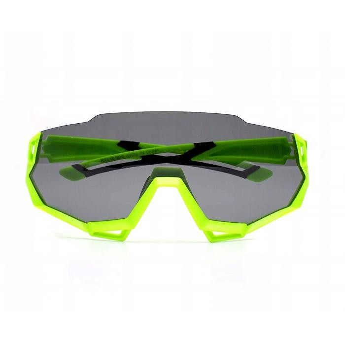 Okulary rowerowe / sportowe z polaryzacją, wymienne soczewki UV400 ROCKBROS (10133) zielone